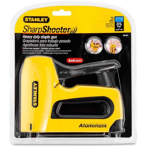 STANLEY TR150 SHARP SHOOTER HEAVY DUTY STAPLE GUN